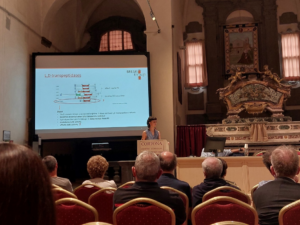theresa presenting at the cortona conference